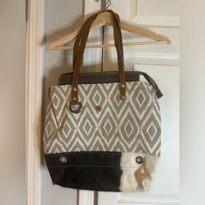 Faux fur Brand new never used Myra bag. Great condition